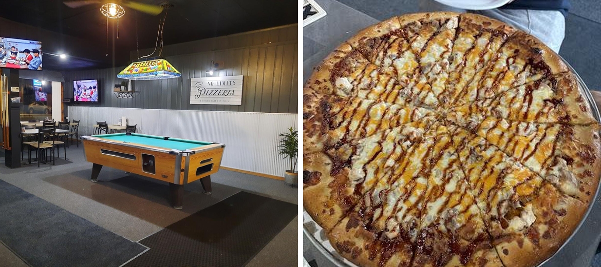 No Limits Pizza & Pool