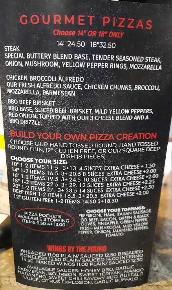 No Limits Pizza & Pool Menu image 2