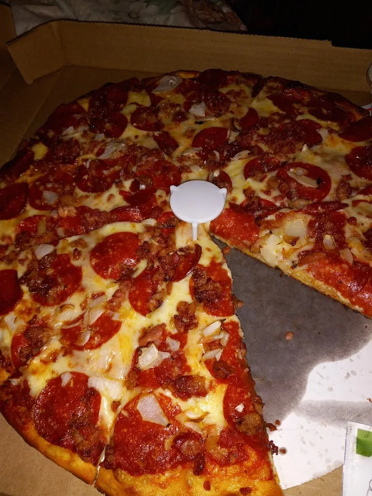 Pepperoni Bacon and Onion